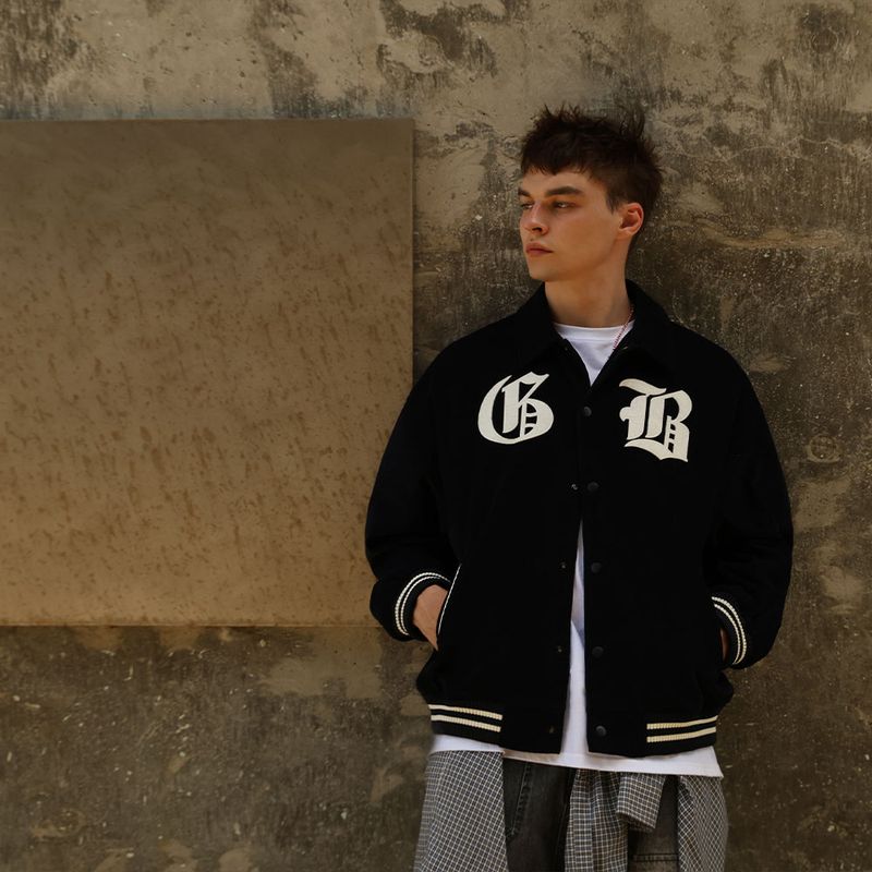 Over Logo Corduroy Jacket