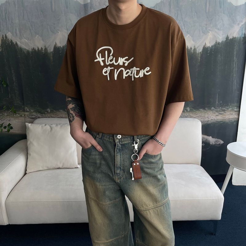 COZINESS（コジネス）の「OWN Groot Embroidery Short-Sleeved T-Shirt (3 colors)（Tops）」
