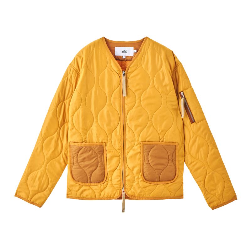 safarispot(サファリスポット)の「LAMB LIVELIHOOD QUILTING JACKET (ORANGE)(Jackets/Outerwear)」