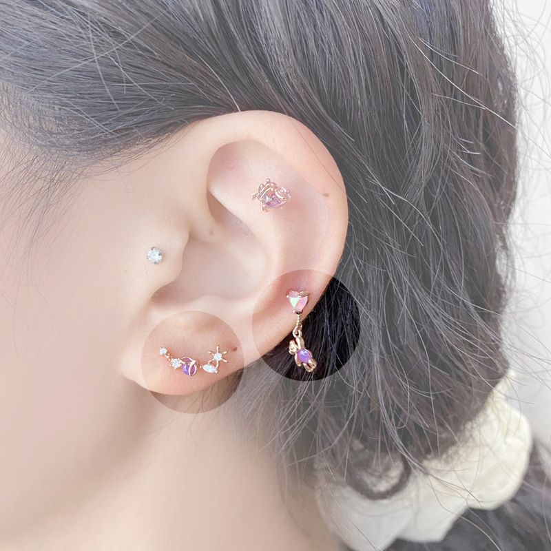 [Styling] Love Bear Piercing Set (4 set)