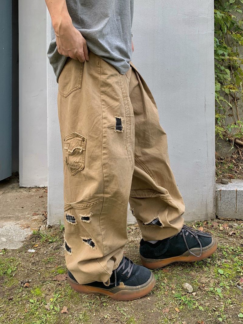 Malenti Cut Wide Balloon Pants 2C