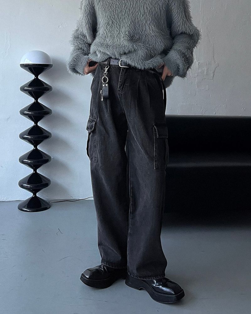 AZ - Y cargo denim (S ~ L)