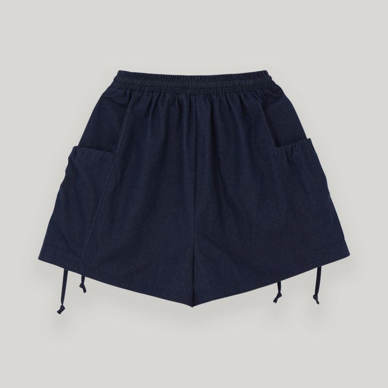 Deep Blue Big Pocket Short