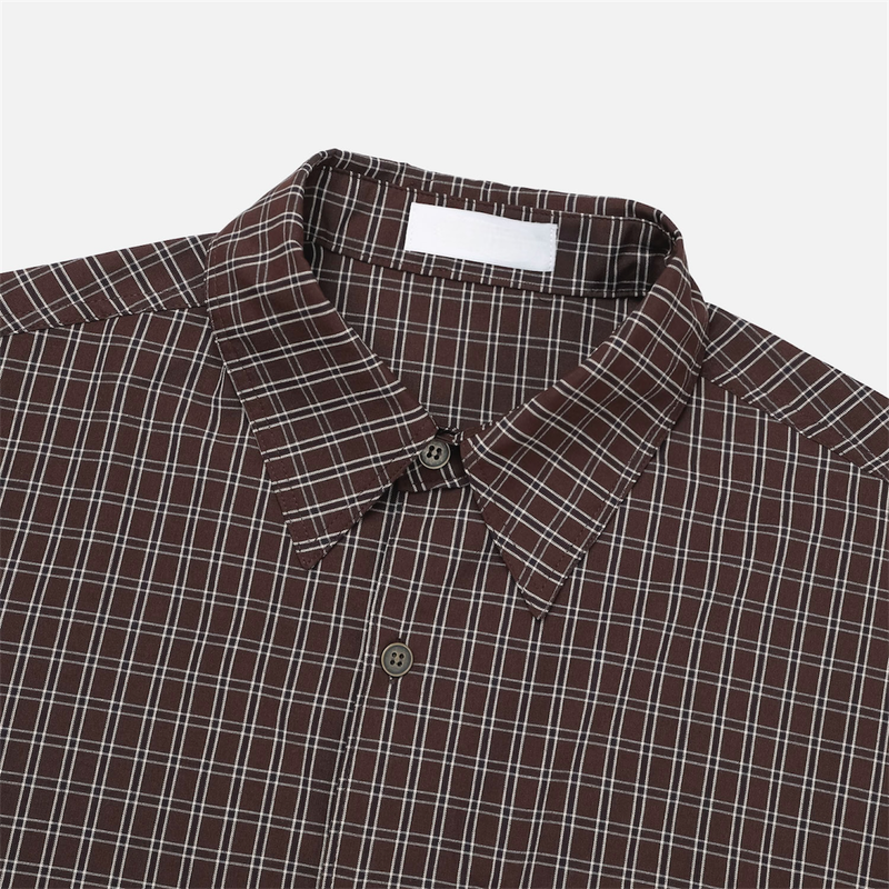 Tion Crop Check Shirt (3 Colors)