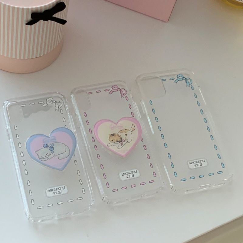 [MADE]Ribbon Stitch Jelly Hard Case (3color)
