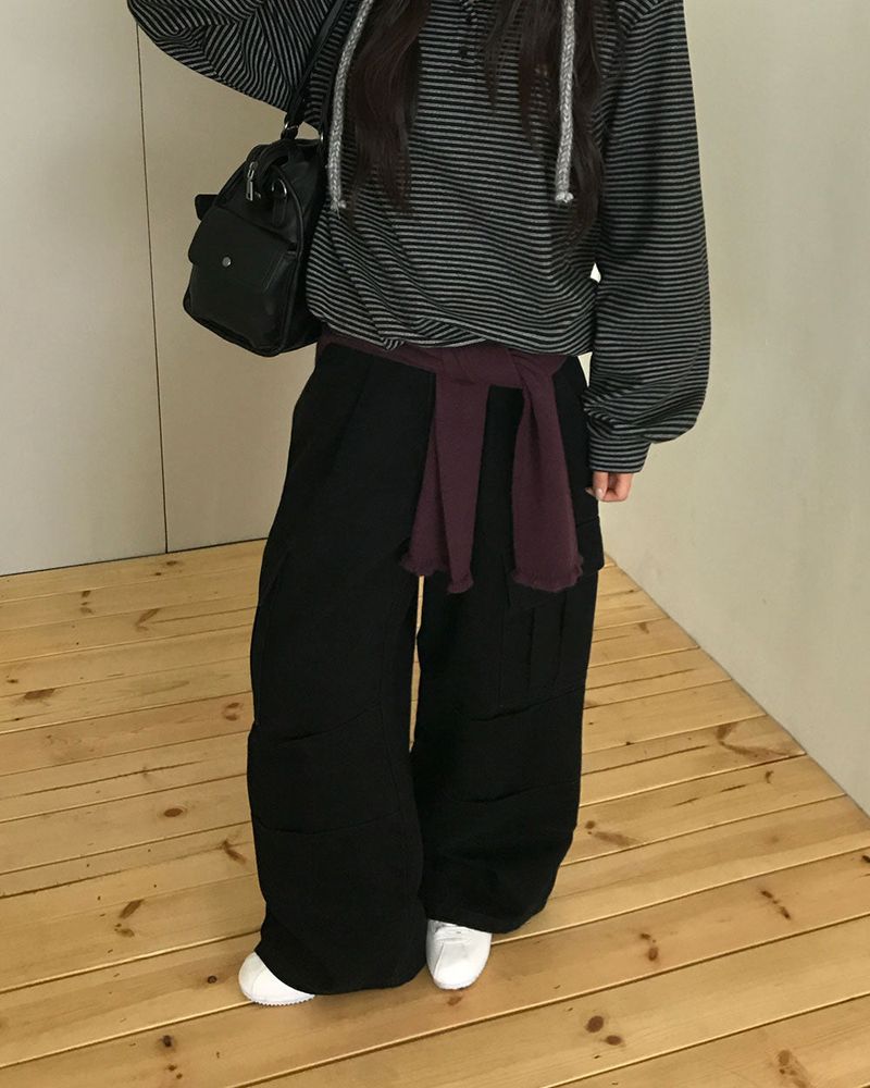 [ORIGINAL] Kinder Pigment Cargo Wide Pants