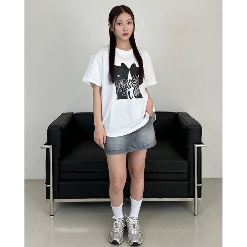 TWO CATS LOGO T-SHIRTS 3COLOR
