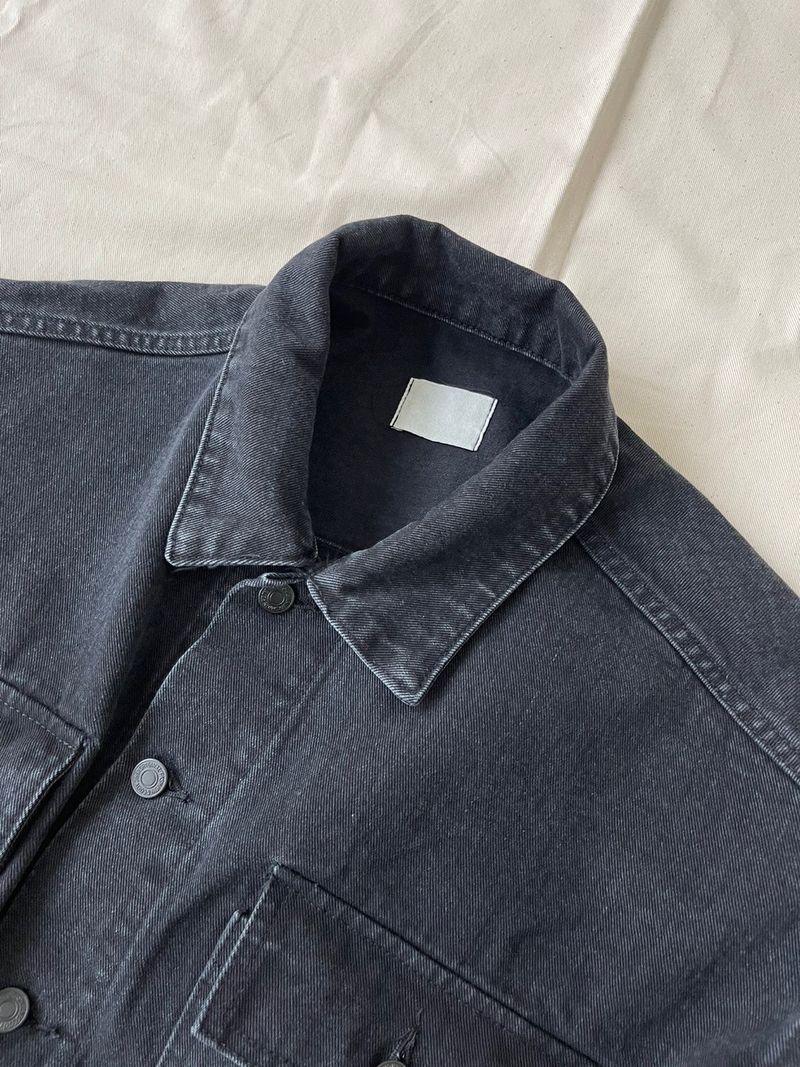 LMN Renee Two Pocket Oversized Denim Jacket (5 colors)