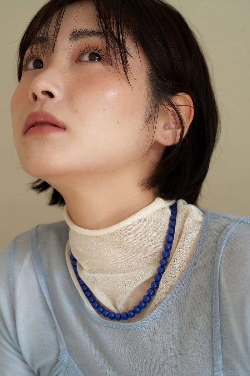 cobalt blue necklace