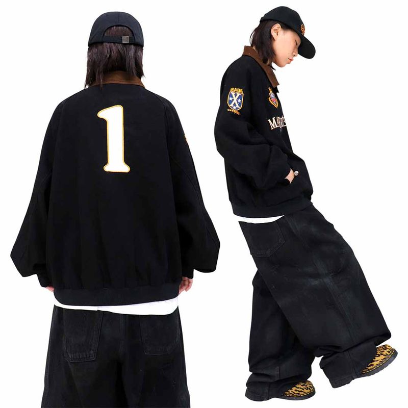 Vintage Numbering Blouson Jacket