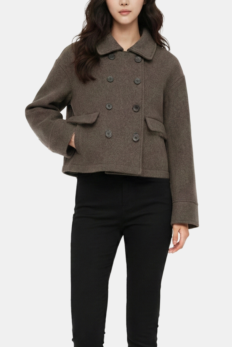 Ellie Classic Double Short Coat