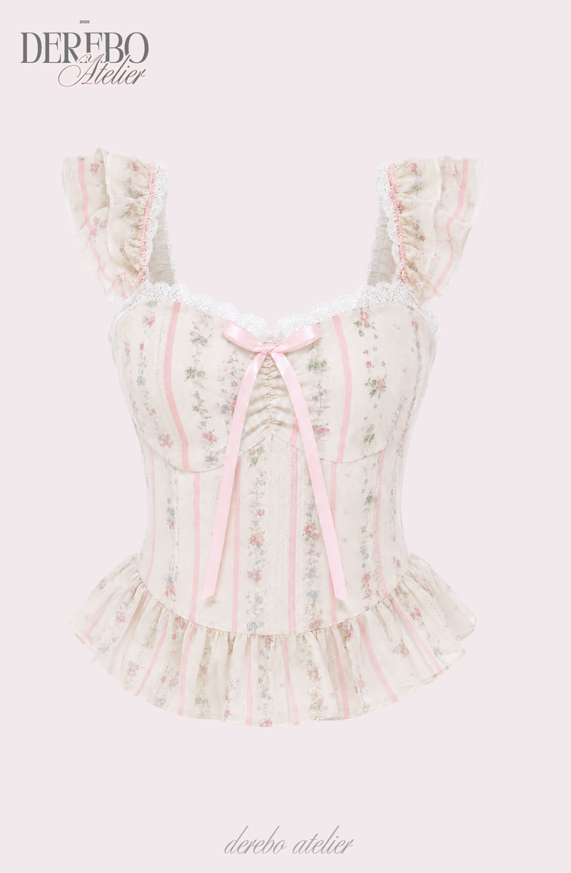 bella frill sleeveless blouse