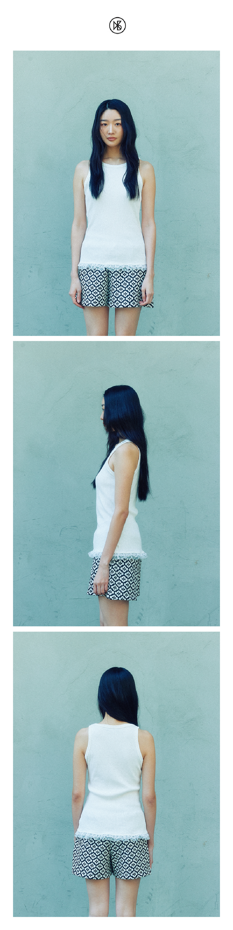 Lace Holter Sleeveless (ivory) 