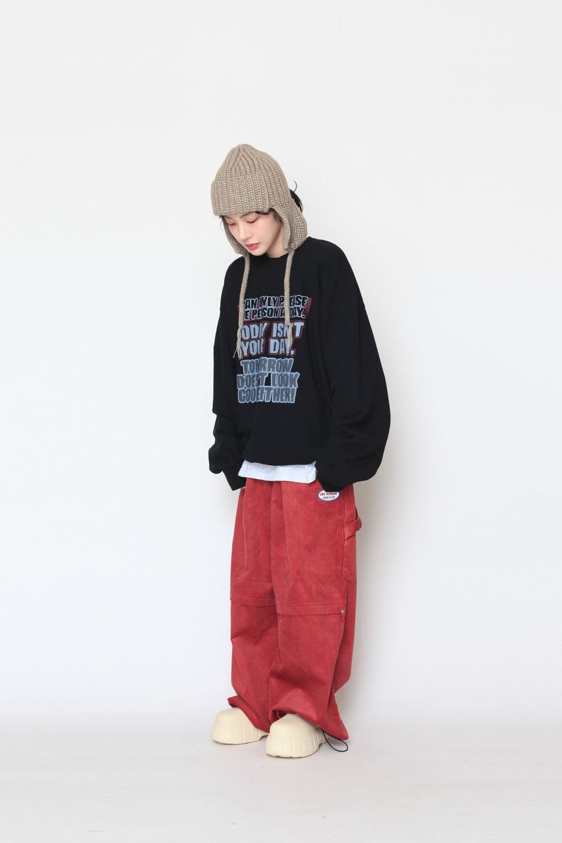 Corduroy Old School String Pants