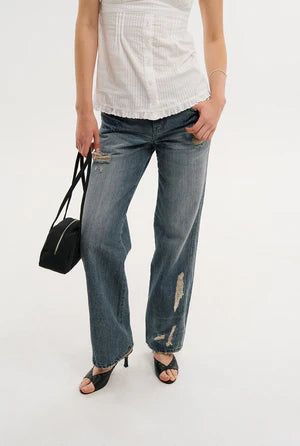 threetimes（スリータイムズ）の「Lux vintage jeans（Pants）」