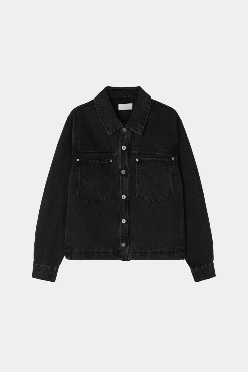 Dyeing Crop Trucker Jacket (No.851)