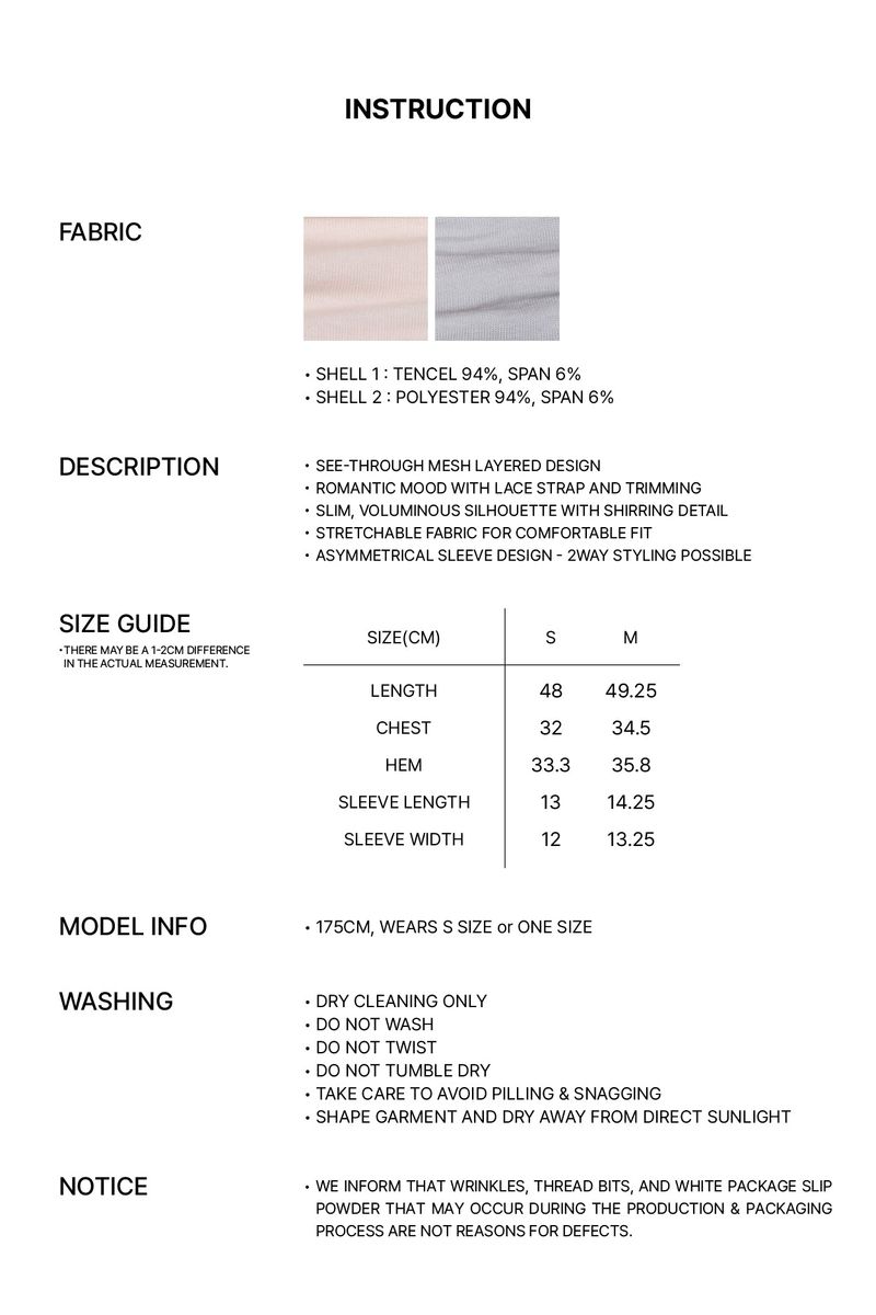 MARIA TOP light grey