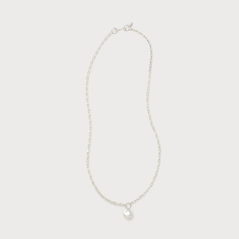 PEARLSONATE（パーソネイト）の「Irregular Pearl Box Chain Necklace（Accessories）」