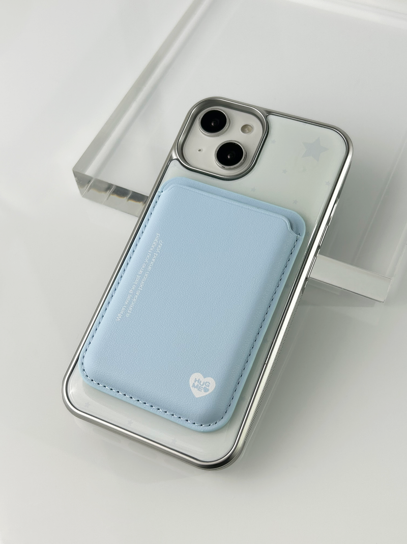 HugMe Magsafe Card Slot(Sky Blue)