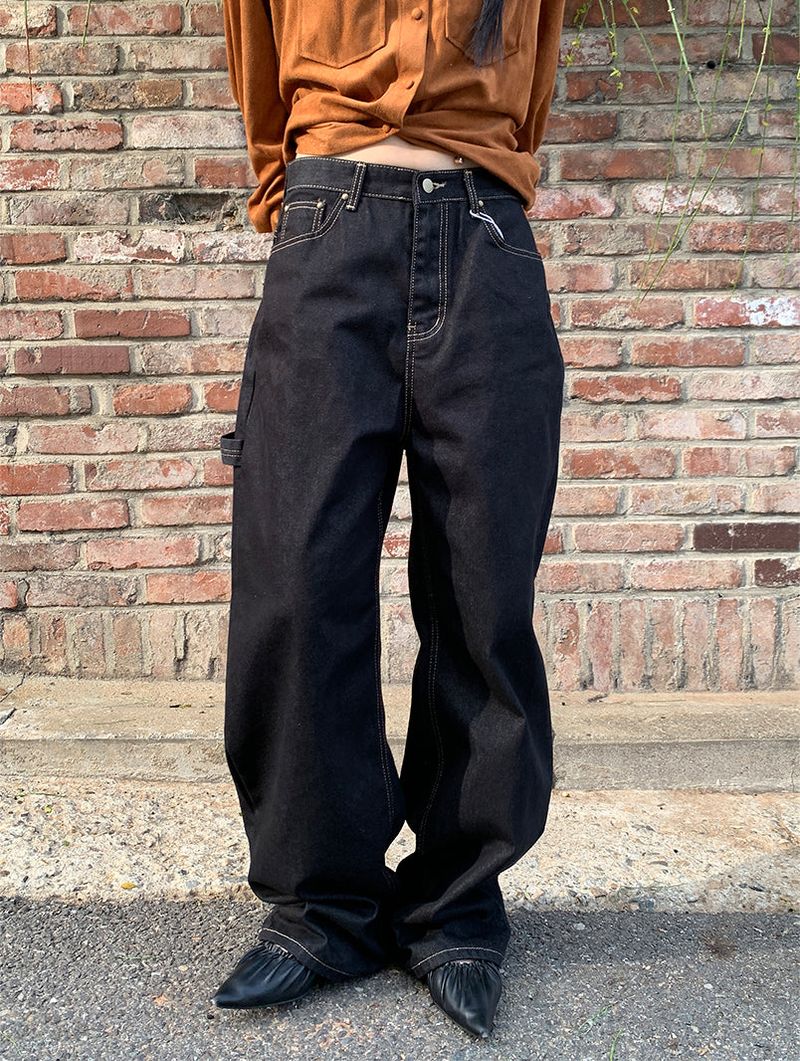 TWIST CARPENTER RAW JEANS