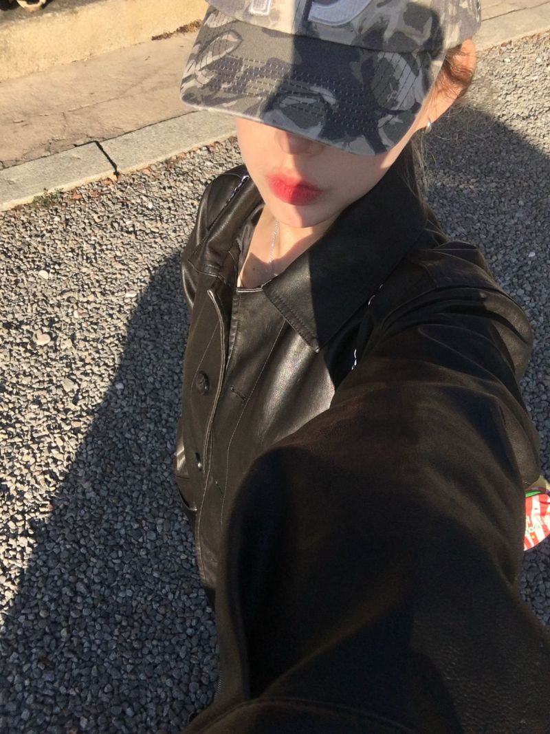 Dusty Leather Overwork Jacket (2c)