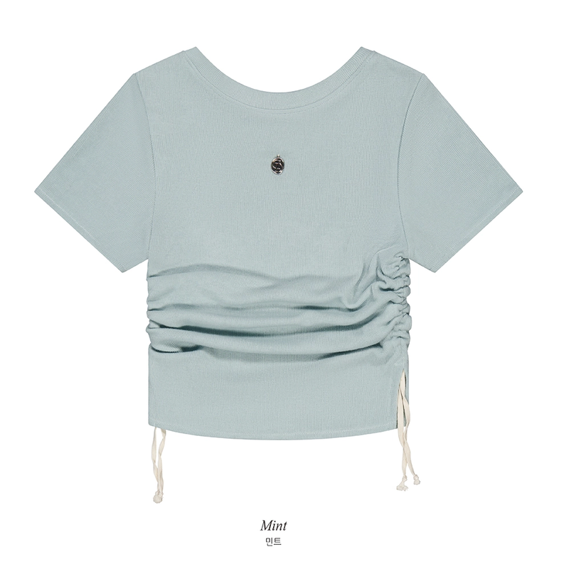 HEART STRING KNIT TOP_MINT