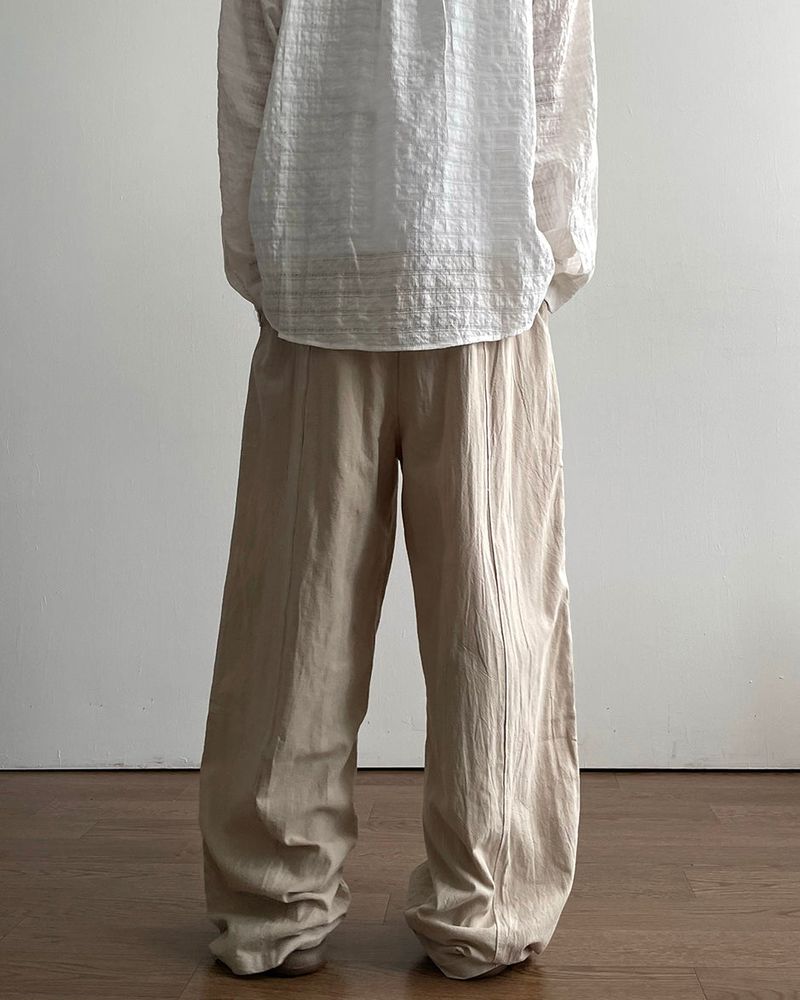 Flo Linen Wide Pants