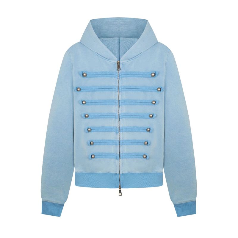 Cozy&Kitsch（コージーアンドキッチ）の「Lauren Military Button Hood Zip-Up（Jackets/Outerwear）」