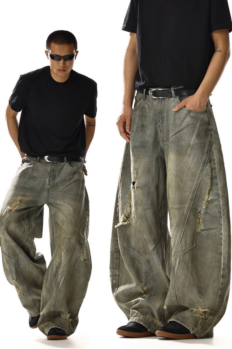 MBEXX（エムビーイーエックスエックス）の「Vintage Washed Distressed Blade Jeans（Pants）」