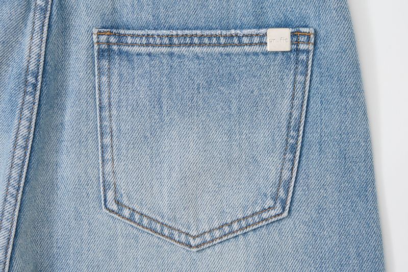 PUPPY EMBROIDERED CURVED DENIM code 26225