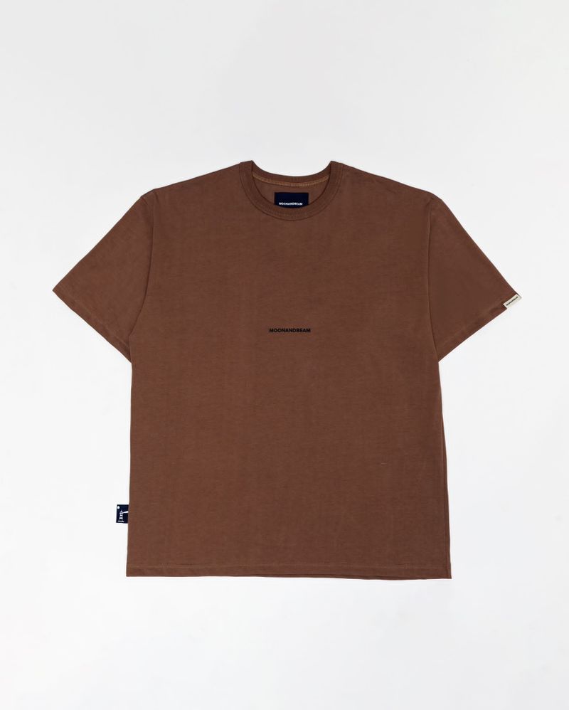 MOONANDBEAM（ムーンアンドビーム｜）の「MOONANDBEAM LOGO TEE (BROWN)（Tops）」