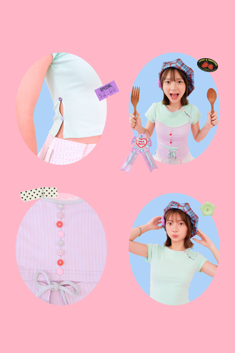 Double Scoop Camisole (Purple)