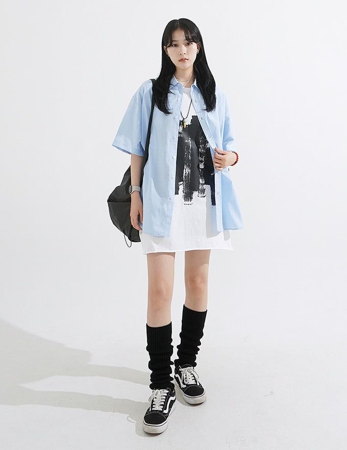 Basic Oxford Overfit Shirt