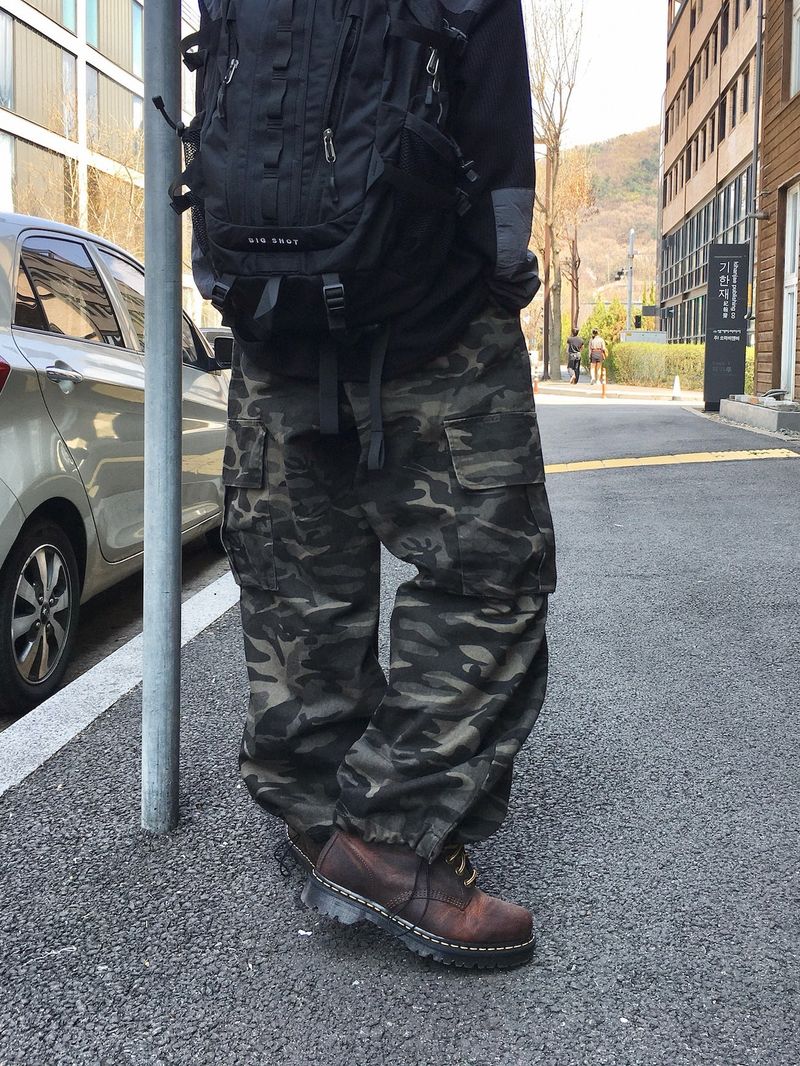Birkin Camo Wide Pants 2C
