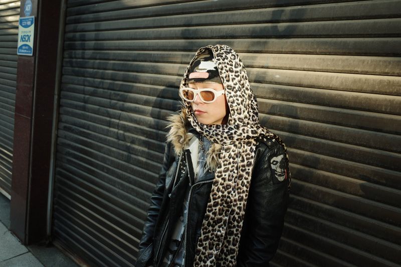 Chiffon Leopard scarf