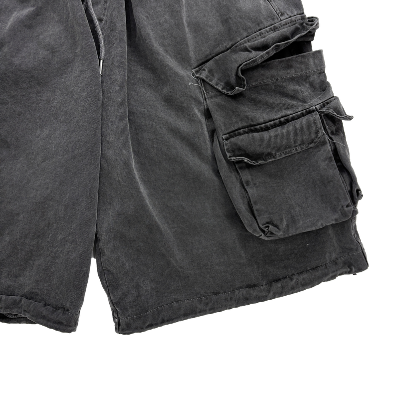 multi pigment bermuda pants