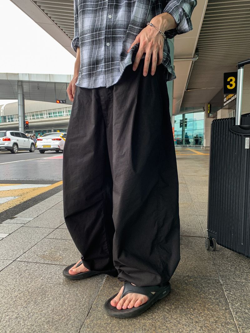 ポートサイドタックストリングパンツ