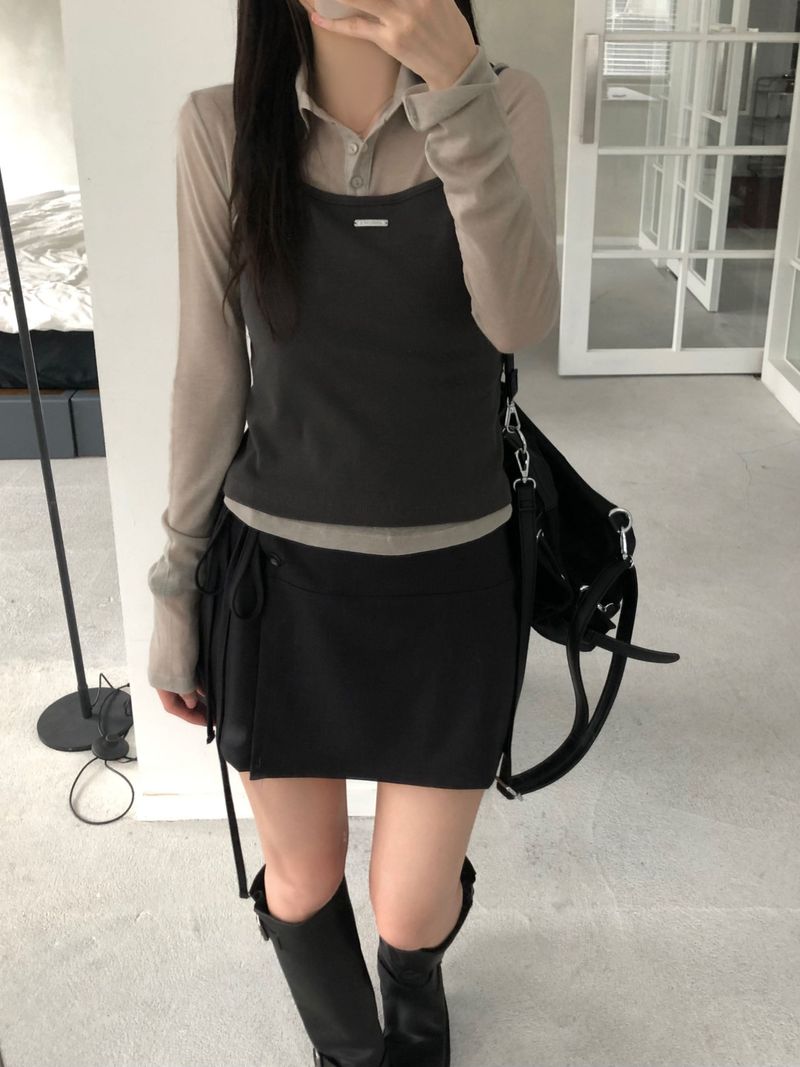 Wrap Skirt (2 colors)
