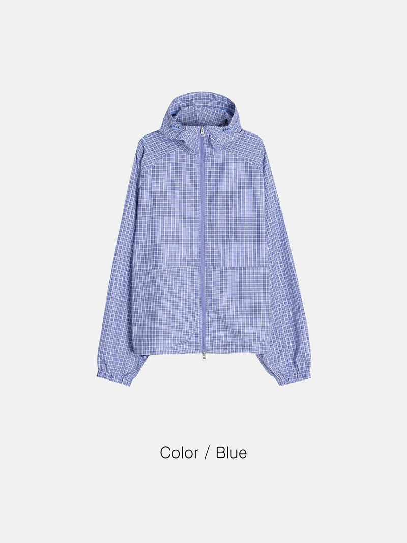 Vera Checked Windbreaker (2color)