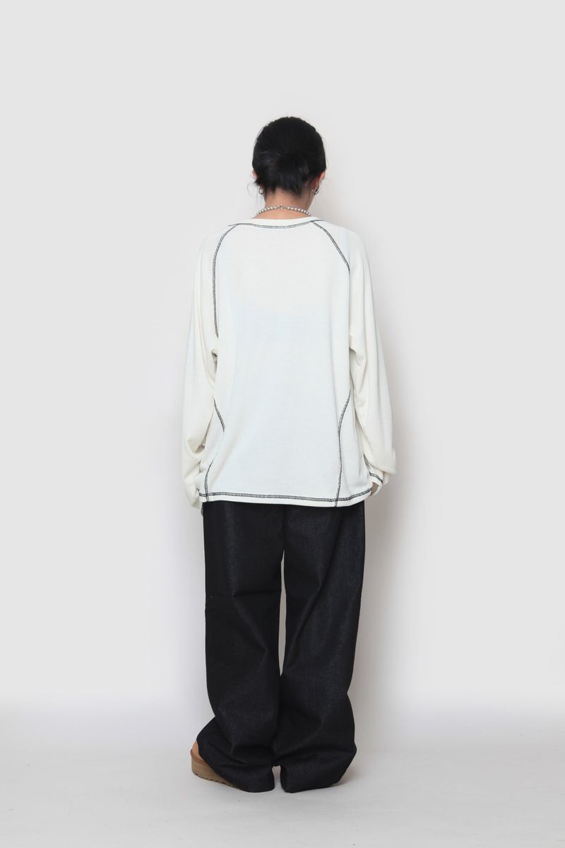 Beazy snap raw pants