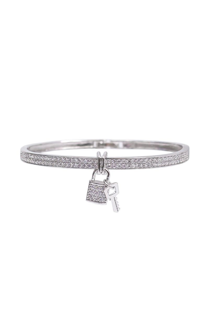 blackpurple(ブラックパープル)の「Asoton Lock & Key Bangle BRACELET(Accessories)」