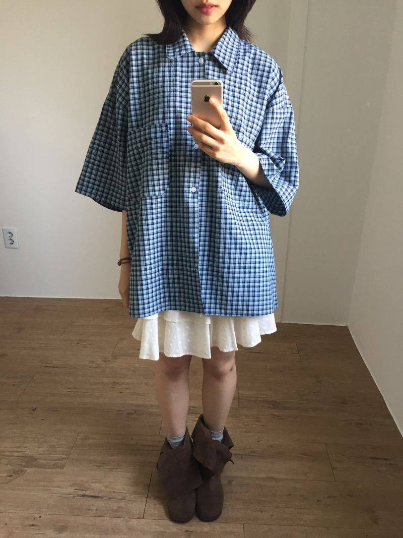 Floral Mini Ruffle Skirt (3color)