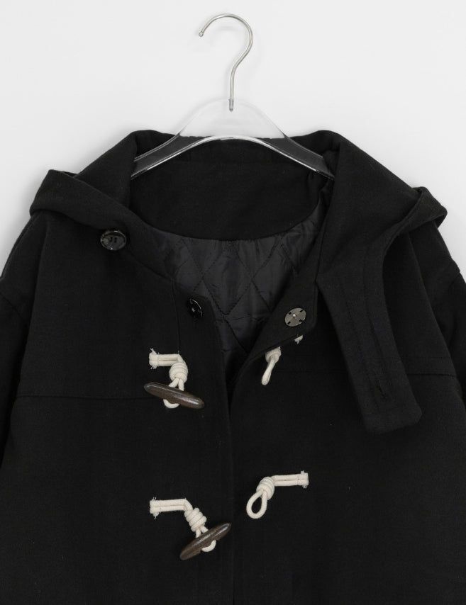 Kithe Quilted Hood Duffel Long Coat