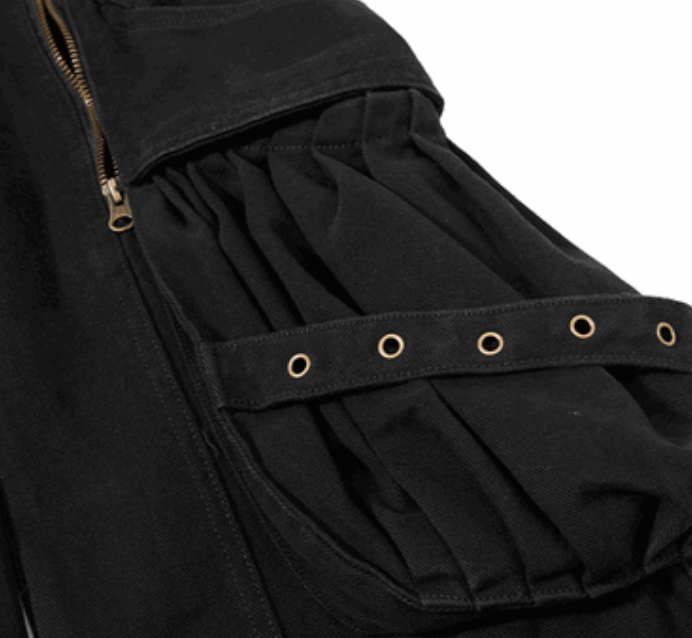 Veyra Zip Cargo Flare Pants
