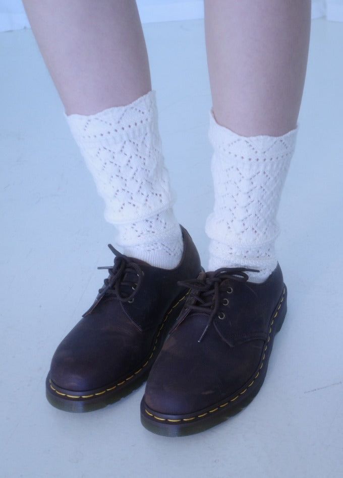myorang(ミョラン)の「Mori knit knee socks (2color)(Fashion Accessories)」