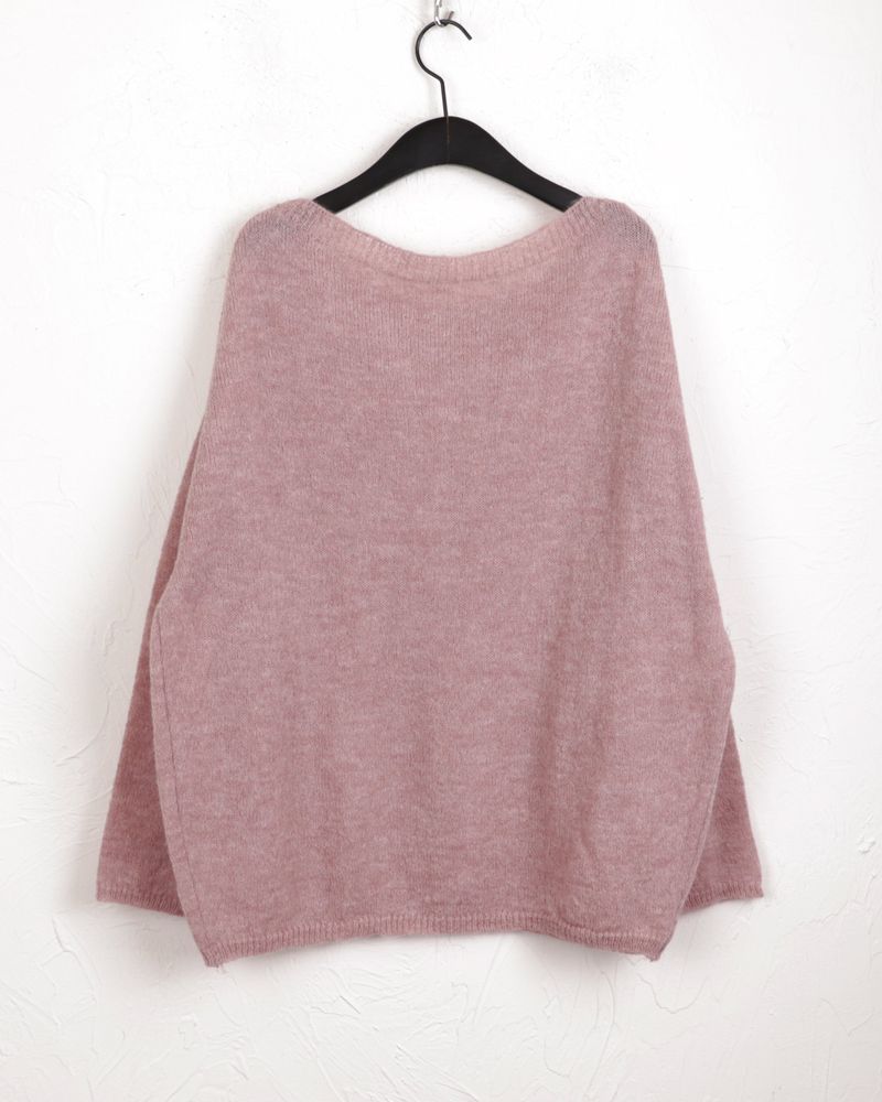 Hetch Spring Alpaca Wool Lip Neck Knit