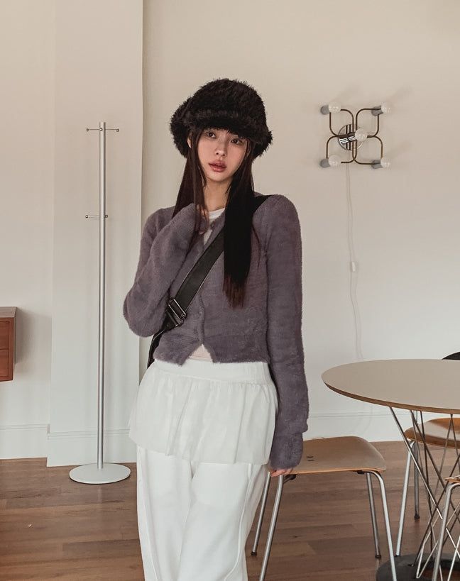 ULAN（ユレン）の「Of Pearl Shirring Layered Mesh Top（Tops）」