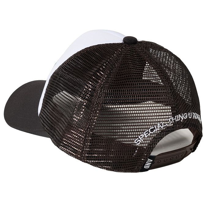 BROWN ATHR TRUCKER CAP