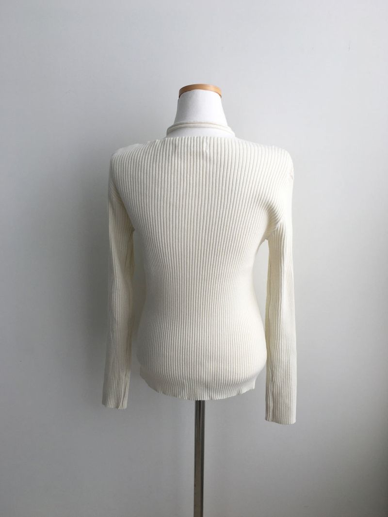 Amour drape knit