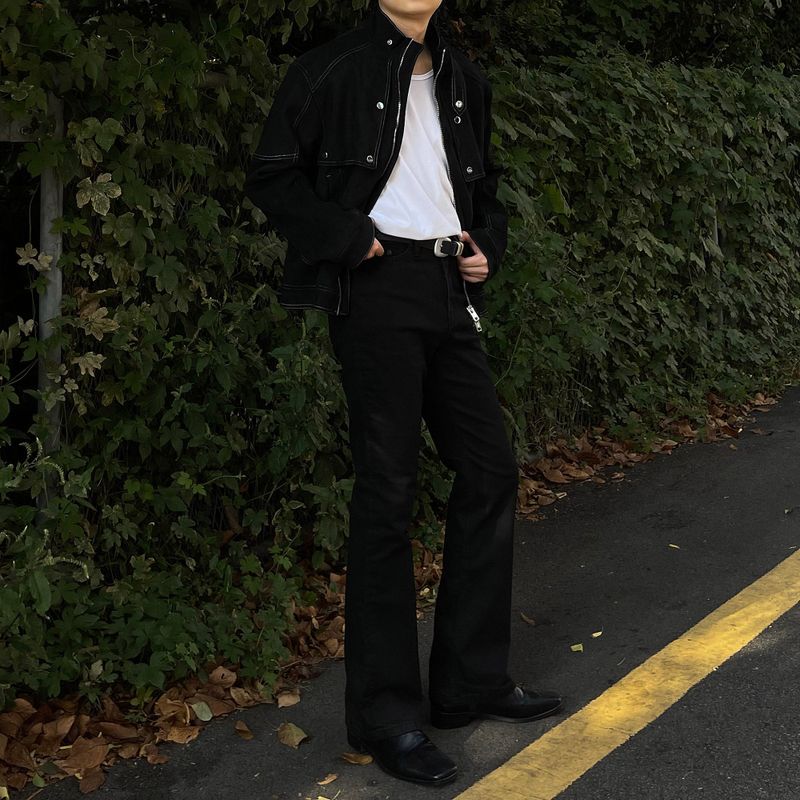 OWN Boyan Suede Neck Collar Jacket (3 colors)